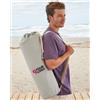 Westford Mill EarthAware® Borsa Yoga Nera in Cotone Organico 19x69x19 cm Personalizzate o neutre