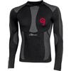 U-Power Curma Maglia Intima Termica Uomo Nera Traspirante Invernale Personalizzate o neutre