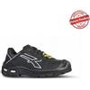 U-Power Scarpe antinfortunistiche U-Power S3 nere Pull-up Infinergy ESD Personalizzate o neutre
