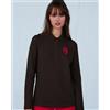 B&C Collection Polo donna maniche lunghe B&C 210g cotone sagomata Personalizzate o neutre