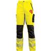U-Power Roy Pantaloni Alta Visibilità Stretch Slim, Giallo/Orange/Red Fluo Personalizzate o neutre