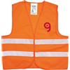 Gilet alta visibilità fluo adulto | Poliestere | Standard EN20471 Personalizzate o neutre