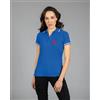 JRC Polo Paris Lady Donna 100% Cotone, Manica Corta, Regular Fit Personalizzate o neutre