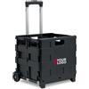 Carrello spesa pieghevole 32L in PP con maniglia acciaio - CARRO Personalizzate o neutre