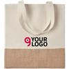 Shopper INDIA TOTE in cotone e juta Personalizzate o neutre