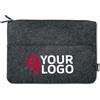 TOPLO Borsa laptop 15,6" in feltro R-PET con doppia cerniera Personalizzate o neutre