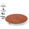 Sarkul RCS Caricatore Wireless Qi 15W in Pelle Riciclata Personalizzate o neutre