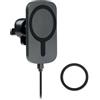 ADIA Caricabatterie Wireless Auto 10W Nero con Supporto Magnetico Personalizzate o neutre