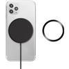 FLAKE MAG Caricabatterie wireless magnetico ABS 10W Personalizzate o neutre