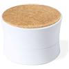 Rumok Speaker Bluetooth 3W Bianco Colorato, Ricarica USB-C, 170g Personalizzate o neutre
