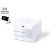 Caricatore wireless Qi Macky con organizer e supporto smartphone Personalizzate o neutre