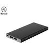 Power Bank Ginval 4000 mAh Alluminio Riciclato, USB-C, Multicolor Personalizzate o neutre