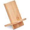 WHIPPY Porta telefono bamboo naturale 4000 mAh, misura 14x8 cm Personalizzate o neutre