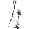 MINI HELO Luce Selfie LED 24cm 3 tonalità con clip, 4000mAh Metallo Personalizzate o neutre