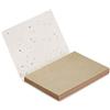 GROW ME Set Memo A7 con Copertina Seminabile, 50 Fogli Sostenibili Personalizzate o neutre