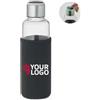 INDER Bottiglia 500ml acciaio e vetro con promemoria idratazione Personalizzate o neutre