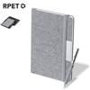 Set Wendam: Block Notes & Penna RPET A5 in Astuccio Nero Elegante Personalizzate o neutre