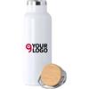 Ying Borraccia Termica 500ml Acciaio/Bambo Personalizzate o neutre