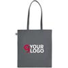 ZIMDE COLOUR Shopping Bag Cotone Bio 140g OEKO-TEX Naturale Personalizzate o neutre