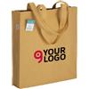 Shopper in Cotone Riciclato 280g Manici Lunghi 38x42x8cm EcoGreen Personalizzate o neutre