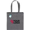 Shopper cotone riciclato 190g, 38x42 cm, manici lunghi Personalizzate o neutre