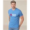 JHK T-shirt uomo Premium Cotone 100% Girocollo Personalizzate o neutre