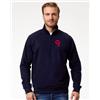 Black Spider Felpa Cube con mezza zip, cotone 80%, classic fit Personalizzate o neutre