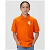 Black Spider Evolution Polo Kids 100% Cotone, Regular Fit, Polo Bimbo Manica Corta Personalizzate o neutre