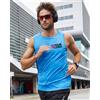 James & Nicholson Canottiera sportiva uomo traspirante 100% poliestere Personalizzate o neutre