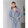 Towel Light Accappatoio Microfibra Arancione XXS con Cappuccio - Unisex Personalizzate o neutre