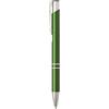 Penna a sfera Delia in alluminio blu con refill Dokumental Ink Personalizzate o neutre