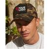 Beechfield Cappellino 5 Pannelli Cotone Patch Rimovibile Snapback Personalizzate o neutre