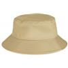 West Cap Bucket Hat Beige 100% Cotone 400g - Cappellino a Falde Personalizzate o neutre
