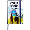 Taccuino A5 in PU colorato con righe, elastico e segnalibro Personalizzate o neutre