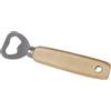 Travis Apribottiglie portachiavi legno faggio acciaio inox 420 Personalizzate o neutre