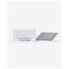 Spilletta rettangolare metallo 78x53 mm | argentata Personalizzate o neutre