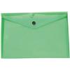 Busta portadocumenti PVC trasparente 24x17cm 5 colori Vierge Personalizzate o neutre