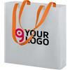 Borsa shopping Colores in TNT 80g manici lunghi 38x42x9 cm Personalizzate o neutre