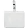 Porta badge con clip metallica Clipbadge Personalizzate o neutre
