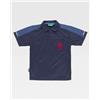 Workteam Future Polo bicolore riflettente manica corta, poliestere regular Personalizzate o neutre