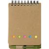 Set memo a spirale multicolore Rodrigo, 13x9 cm, carta resistente Personalizzate o neutre
