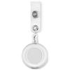 LADES Porta Badge Trasparente con Clip Metallo, Plastica Resistente Personalizzate o neutre