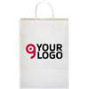 Shopper CARTAWAY carta kraft 100g manici ritorti 28x39x10 cm Personalizzate o neutre