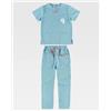Workteam Completo unisex casacca + pantalone tessuto elasticizzato Personalizzate o neutre