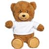 Orsetto peluche in poliestere con t-shirt personalizzabile Personalizzate o neutre