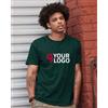 Jerzees Essential Cotton T-shirt uomo 100% cotone pettinato Classic Fit Personalizzate o neutre