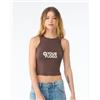 Bella+Canvas Tank Top donna Micro Rib Racer Personalizzate o neutre
