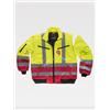 Workteam Giubbotto alta visibilità giallo maniche staccabili Classe 2 Personalizzate o neutre