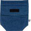 Borsa termica roll-top in denim riciclato mira Personalizzate o neutre