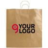 Handle bags Shopper carta riciclata con soffietto, pratica ed ecologica Personalizzate o neutre